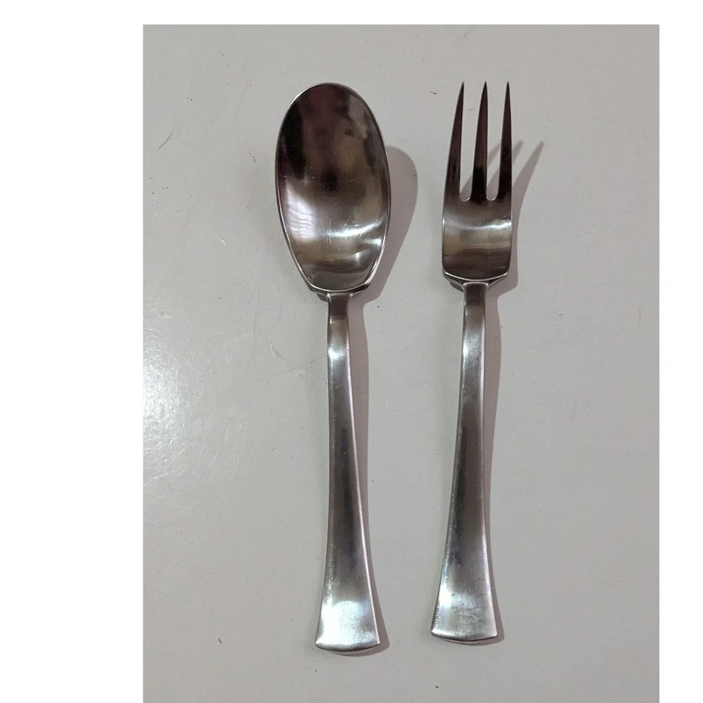 Dansk International Designs GC Japan Stainless Steel serving Fork‎  Spoon Set